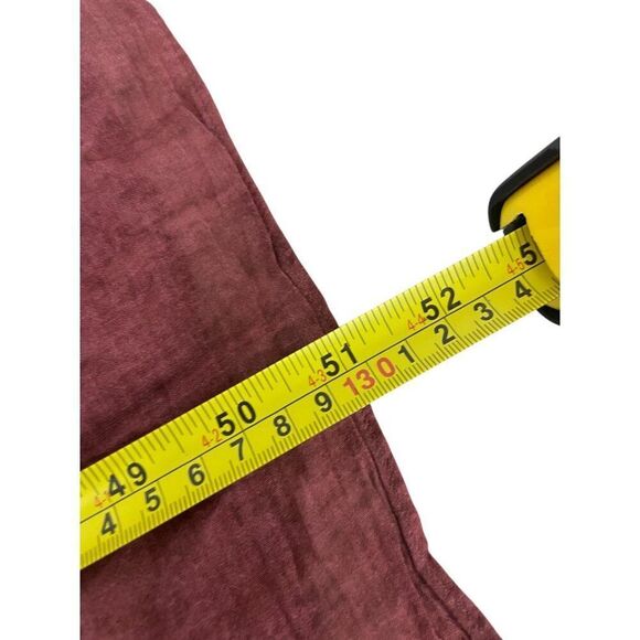 Massimo Dutti Womens Maxi Dress Off the Shoulder XS Tie-Dye Red 6617/717 NWT - Picture 12 of 12